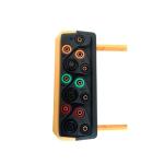 Handheld Three Phase Power Quality Analyzer 0.1% Accuracy With 100A Current