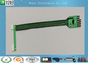 China EMI Shield Printed Double Layer PET Flex Circuit Combine with Rigid PCB Board 2.54mm Pitch wholesale