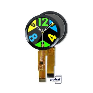 China Polcd Round 240*240 1.28 1.3 Inch touch Tft Lcd Display SPI Interface GC9A01 Driver IC IPS Screen on sale