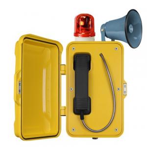 China OEM ODM Emergency Alarm Telephone Vandal Resistant With Flasher wholesale