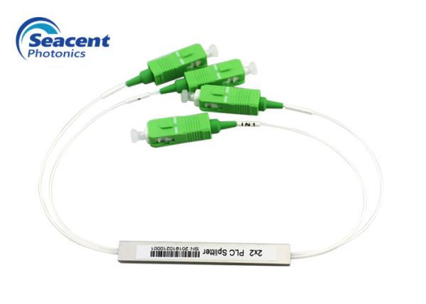Quality 2x2 Micro Plc Splitter , Optical Power Splitter With Compact Design for sale