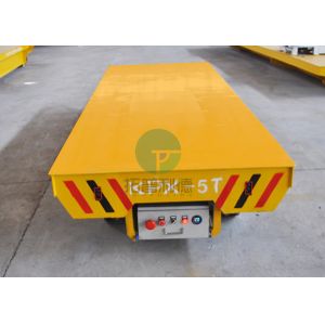 Battery Operated Container Rail Die Block Transfer Wagon Material Handling