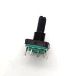Home Appliance EC16 Rotary Encoder With Led Indicator 100ohm Black