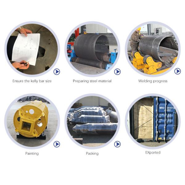 hitachi kobelco square kelly bar for drilling rigs