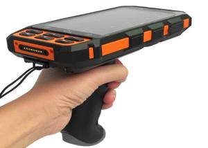 China Rugged Handheld Android 7.0 Barcode Scanner PDA with RFID LF 134.2 KHz wholesale