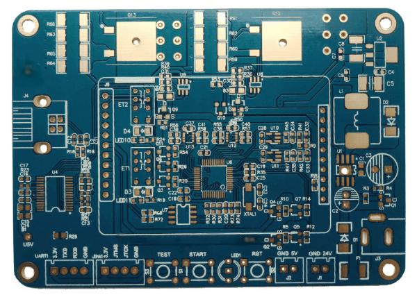 Fast Signal Transmission High Frequency PCB with 1OZ High Tg Board Thickness 1.0