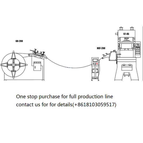 Servo Motor NC Feeder Machine For Metal Sheet Plate Stamping