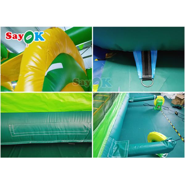 Blow Up Slip N Slide Inflatable Bouncer House Water Slide Combo Commercial Bouncy Slides