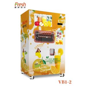 smart self-service oranges juice vending machine with cash payment