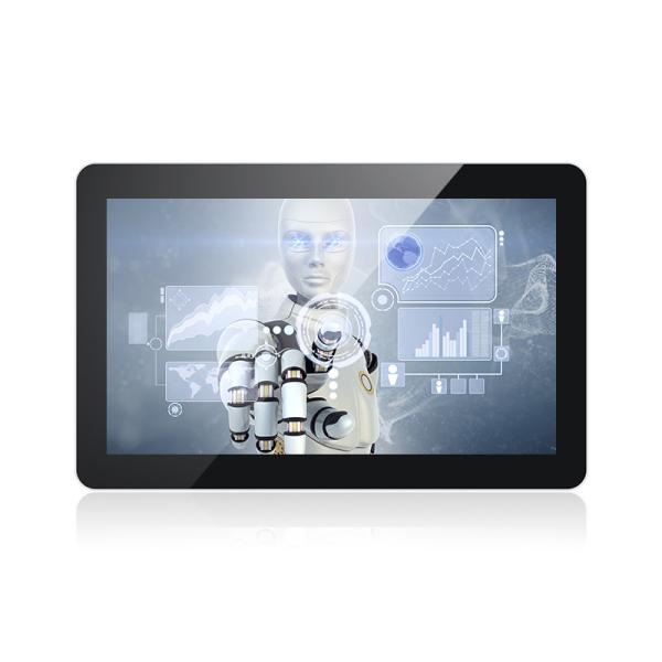 Quality 15.6" Multi-touch Screen pcap touch monitor VGA DVI HDMI input IP65 front VESA mount for sale
