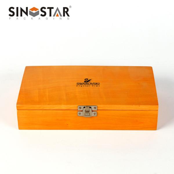 Quality Walnut Wooden Jewelry Box with Custom Dimension L X W X H and Accept Custom Order for for sale