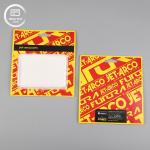 Custom PVC Slide Card Custom Blister Packs Insert Packaging With Paper Card For