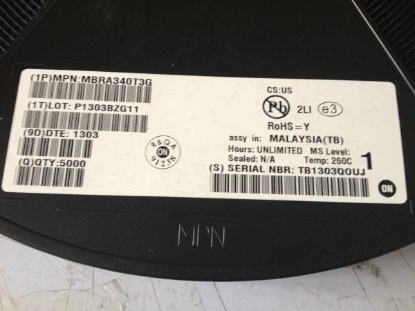 Quality MBRA340T3G  SMA  SMDIntegrated Circuits MCU Controller Microcontrol for sale