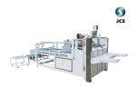 High Effieciency Carton Folding Gluing Machine Simple operation Semi Automatic