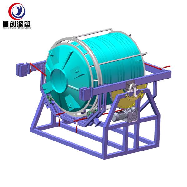 Quality Fast Rock N Roll Rotomoulding Machine With Low Noise High Durability for sale