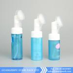 120ml Foaming Face Wash bottle, cylinder round cosmetic bottle with foam pump