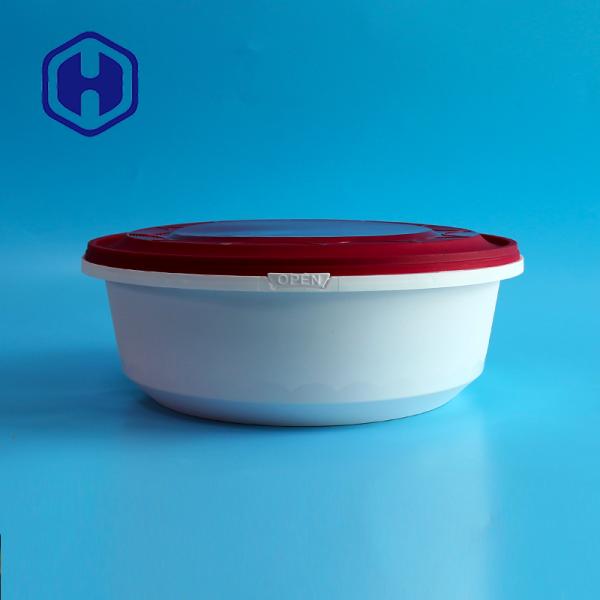 2500ml IML Plastic Containers Rice Pasta Salad Food Take Away Packaging box