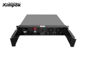 250km COFDM Digital Wireless Video Transmitter With AES Encryption 80 Watt Power