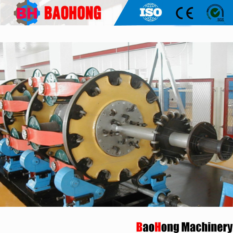 China PLC Control Steel Wire Armouring Machine 100% Back Twist wholesale