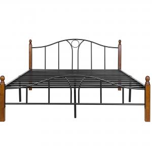 China Easy Install Queen Size Iron Bed Frame , 18 Inch Metal Bed Frame Queen wholesale