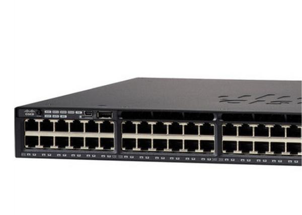 Quality IP Services Feature Set Gigabit LAN Switch WS-C3650-48TQ-E 160Gbps Stack Bandwidth for sale