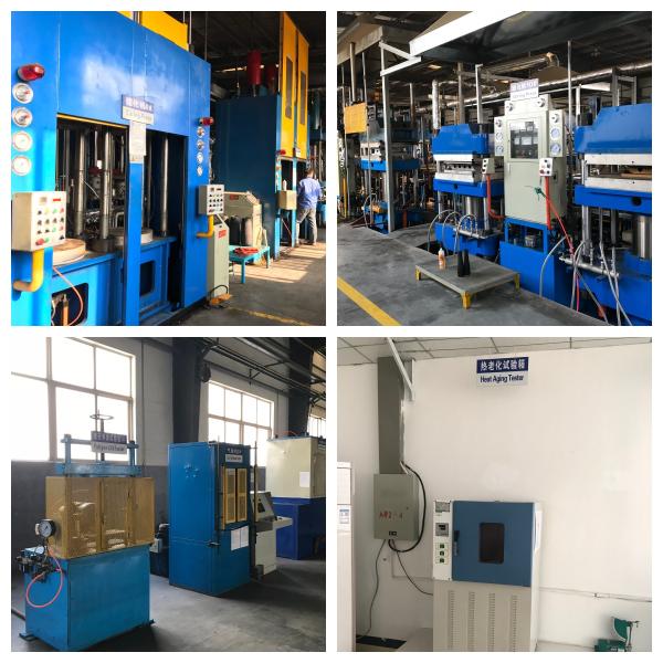Factory workshop producing air springs