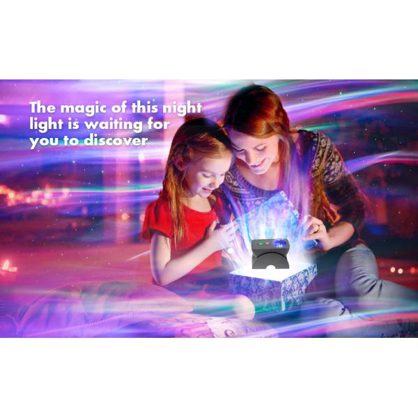 Smart Colorful Starry Sky Laser Light 100 Luminous 2700K Temperature