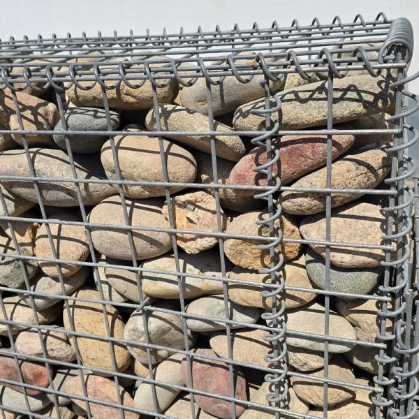 Welded Gabion Wall Baskets Precision Mesh For Architectural Grade Retaining