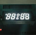 DIP /SMD Pin Custom LED Display , Common Cathode 7 Segment Display Pure White