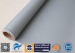 Oil Pipeline Insulation Silicone Coated Fiberglass Fabric Material 0.4 MM