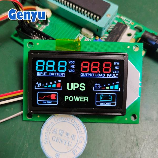 Quality VA LCD Module COB LCM AIP31621E Driver White Backlight UPS LCD Display for sale