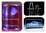 Non Touch Style 3d Laser Engraving System Transparent Material Application