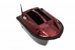 Red Twin Propeller Remote Control Fish Finder Bait Boat With Audible Alarm