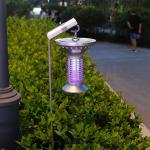 24PCS Solar Mosquito Killing Lamp Bug Lights Intelligent Light Control Lamp
