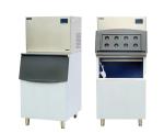 SS304 Shell Industrial Ice Cube Machine , Milk Shop Use Stand Up Ice Machine