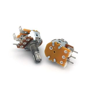 250v A10k Potentiometer 6 Pin 16mm High Current Industrial Use