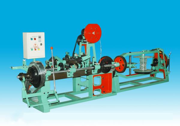Quality Automatic Barbed Wire Mesh Making Machine 70kg/h Low Noise for sale