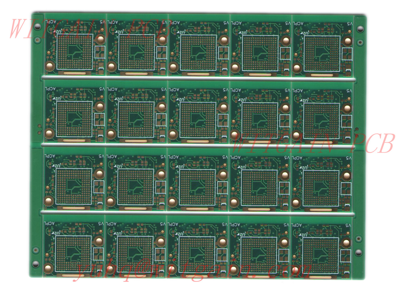 Blind Buried Holes FR4 EM370 8 Layer HDI PCB Board