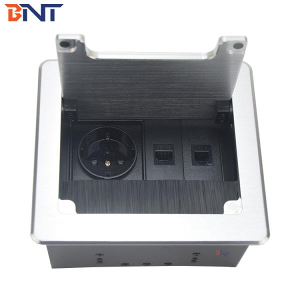 Quality modular design flip up table socket with EU power used in meeting room BF402 for sale