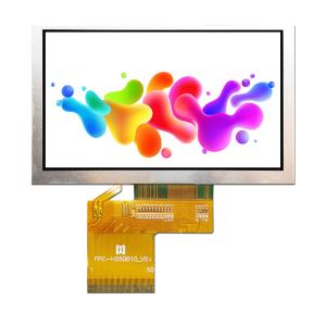 China Practical 5 Inch RGB TFT Display , IC ST7262 Sunlight Readable Display TFT-H050B10SVISTKN50 wholesale
