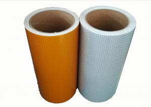 China High Intensity Grade Reflective Sheeting , Reflective Outdoor Vinyl In Reflective Material Glass Bead wholesale
