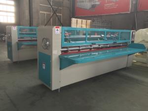 China Semi Automatic Plc Thin Blade Slitter Machine Corrugated Cardboard Man Machine Interface wholesale