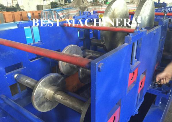 Quality Cable Tray Plank C U Channel Roll Forming Machine Hydraulic Cutter / Punch for sale