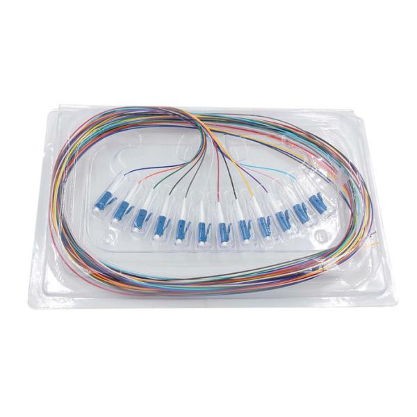 LC/UPC 12 Core Colors SM Patch Cord Fiber Patch Cables G652D G657A1 G657A2 1m 1.5m