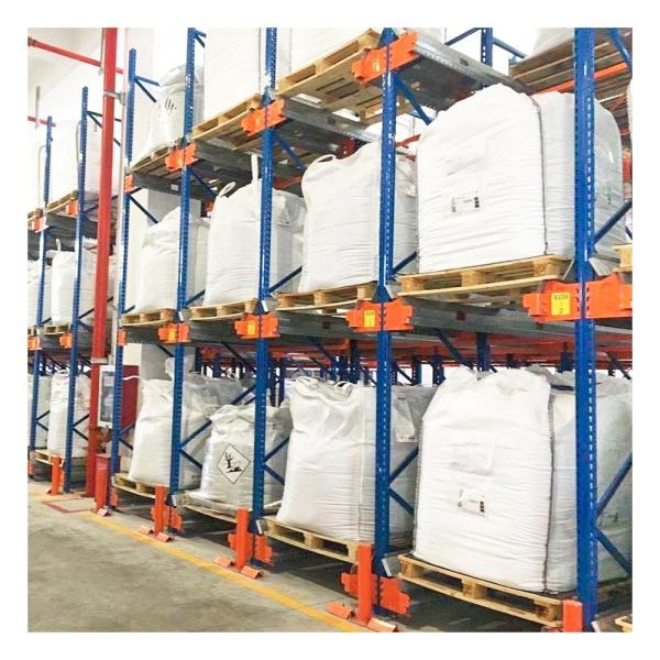 Automated Retrieval High Density Big Bag Storage Pallet Racking Pallet Carrier