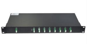 China 1x8CH DWDM Mux Demux Module Multiplex Optical WDM LC APC Optical on sale