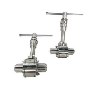 DN32 DN15 High Pressure Cryogenic Ball Valves Shockproof Leakproof