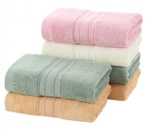 China 34 X 75cm Cellulose Cleaning Cloths Bamboo Fiber Bath Towels on sale