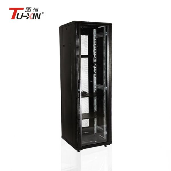 Waterproof Rack Enclosure Server Cabinet , Compatible Floor Standing Data