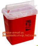 Rectangle safe sharp container, Medical Disposal Bin Sharp /Safe SharpS